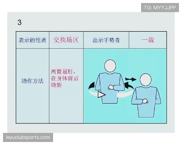 裁判手势解读：场上常见信号与判罚依据